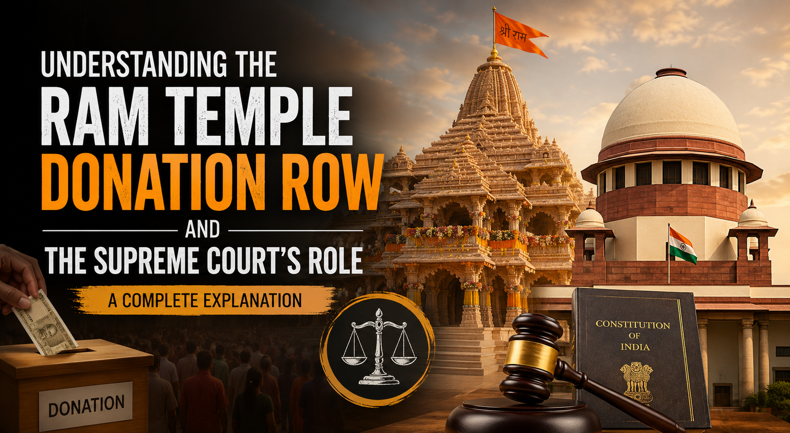 Understanding the Ram Temple Donation Row and the Supreme Court’s Role