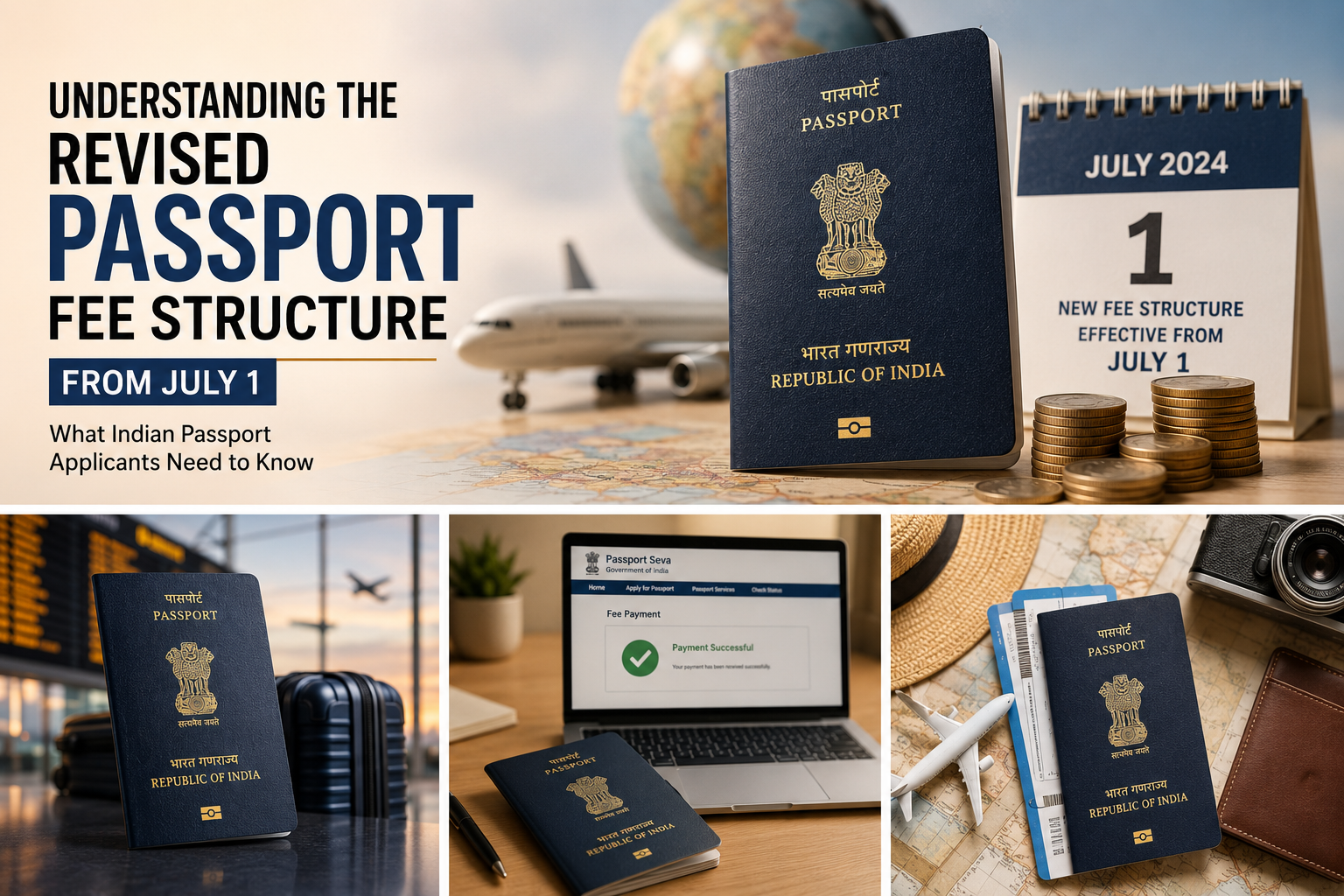 Understanding the Revised Passport Fee Structure from July 1: What Indian Passport Applicants Need to Know