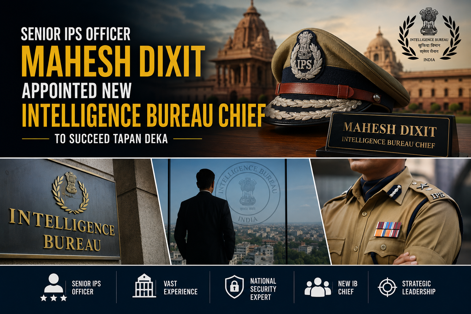 Understanding the Role of the Intelligence Bureau Chief: The Appointment of Mahesh Dixit